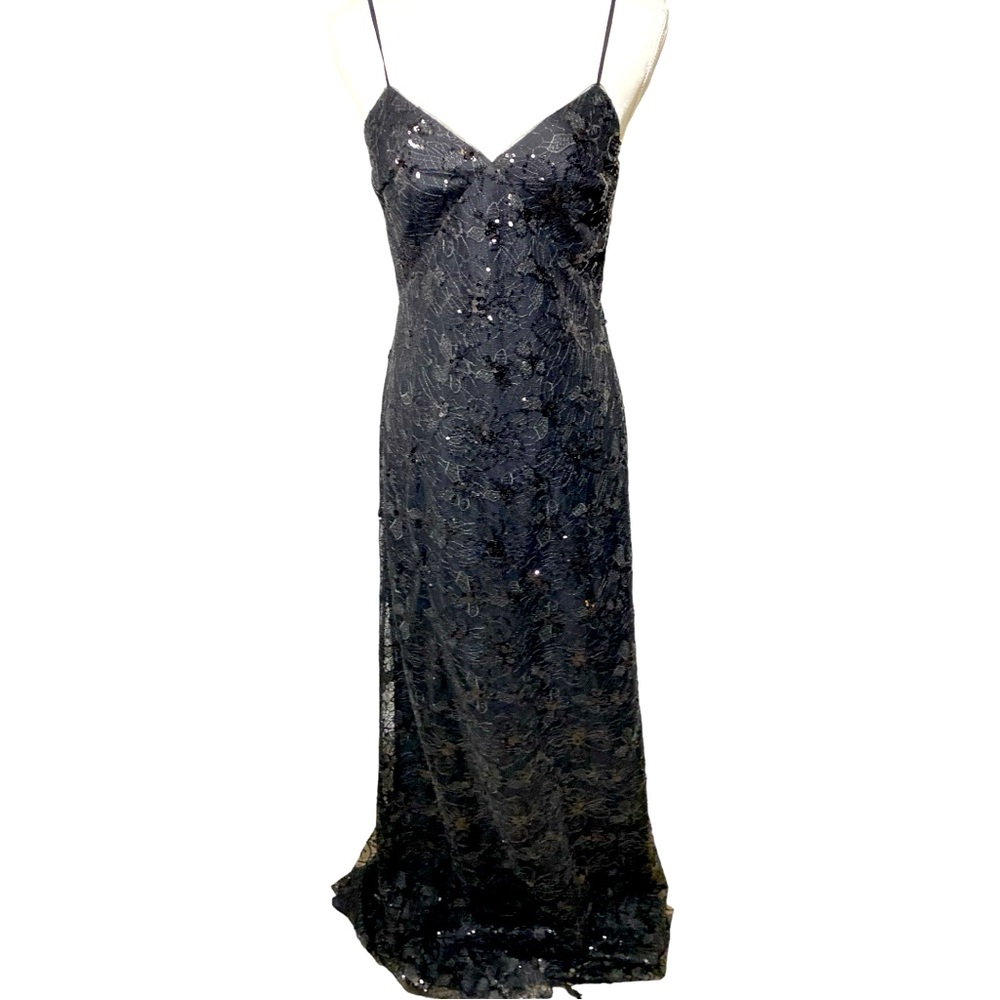 Donna Morgan Sequined Evening Dress Sz 4